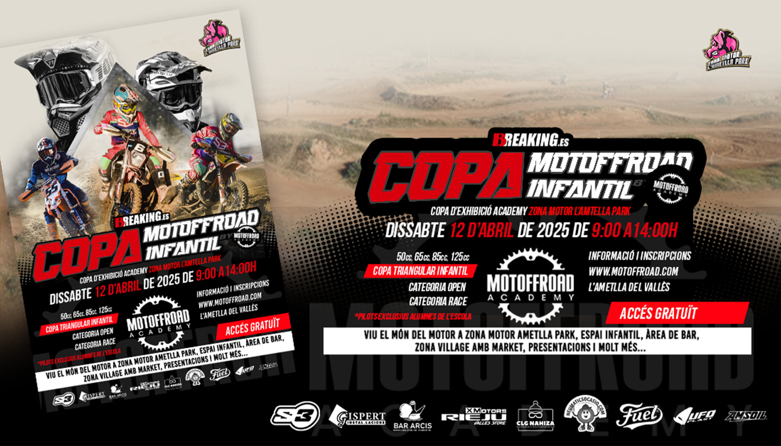 ¡Llega la Copa Motoffroad Infantil 2025!