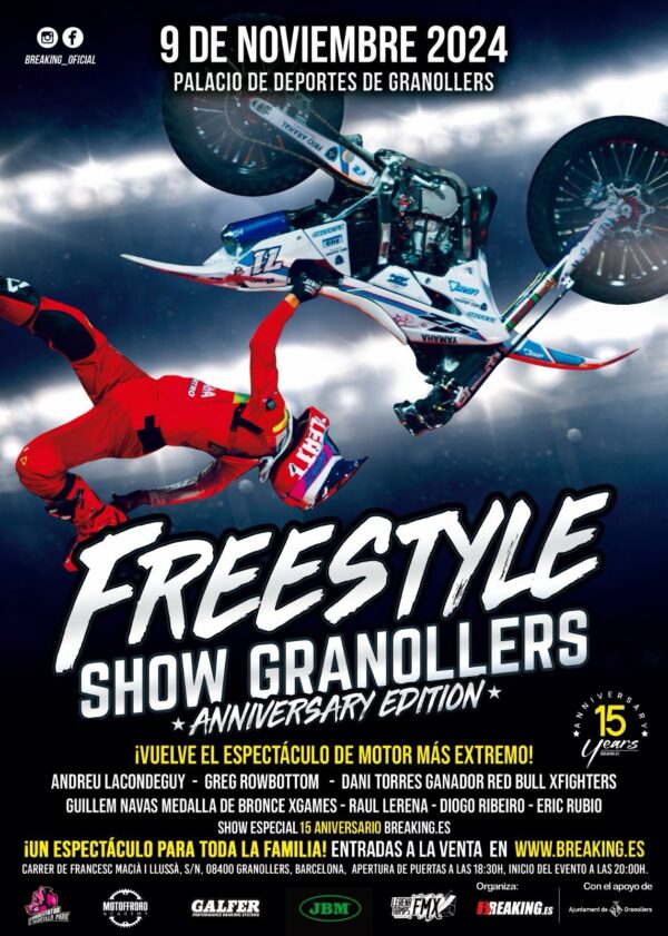 Freestyle Show Granollers - Asistencia pilotos